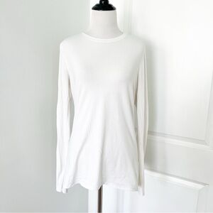 lululemon athletica White Long-Sleeve Crewneck Top